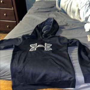 Under Armour Dark Hoodie with Logo